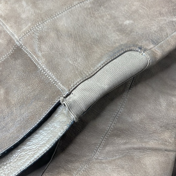 Aldo Women’s Tan Over the Knee Vegan Leather Heeled Boots, size 7 - Picture 11 of 11